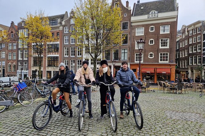 Amsterdam Highlights Bike or E-Bike Tour - A Moment at the Holocaust Namenmonument