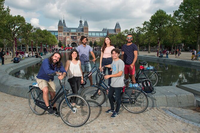 Amsterdam Highlights Bike Tour - Guided in EN/ES/DE/NL - The Skinny Bridge and Amstelveld