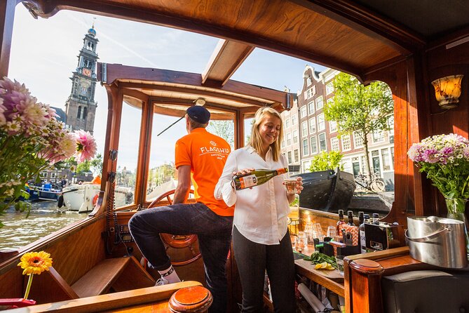Amsterdam Historic Tour On Classic Saloon Boat - Seeing the canal ring from the water