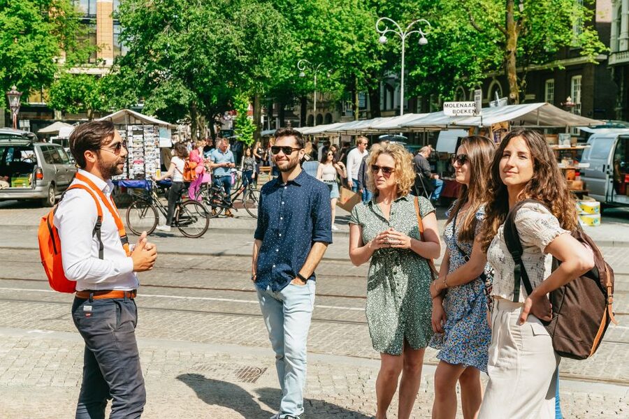 Amsterdam: Historical Highlights Walking Tour with Tasting - From the Mint Tower to the Flower Market