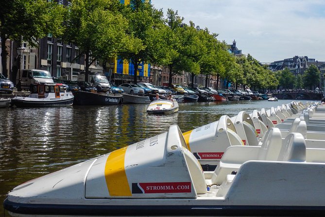 Amsterdam Independent Sightseeing by Pedal Boat - Taking Amsterdam from street level to canal level