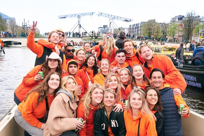 Amsterdam King’s Day Boat Party with Unlimited Drinks 2026 - Why a King’s Day boat party feels different
