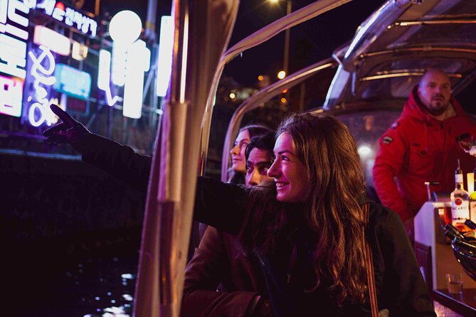 Amsterdam Light Festival: Canal Cruise + Bite & Unlimited Drinks - The artwork and commentary