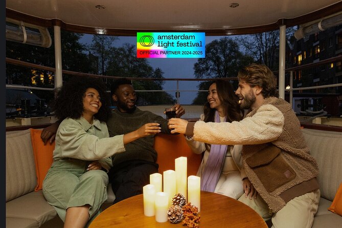 Amsterdam Light Festival: Cruise Unlimited Drinks & Bite option - Key points to know before booking