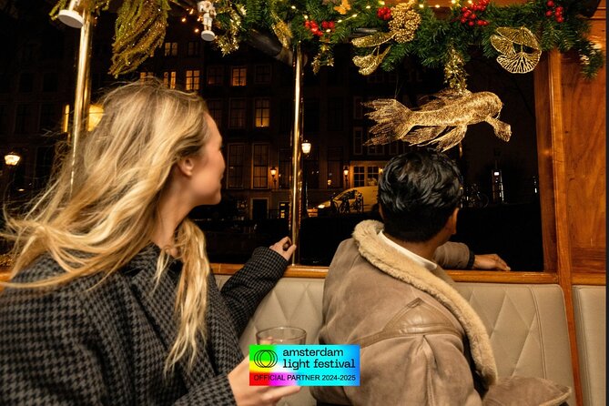Amsterdam Light Festival: Heated Boat Cruise + Hot Drinks & Bite - Key points to know before you book