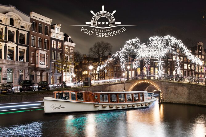 Amsterdam Light Festival: Heated Cruise with Hot Drinks & Bite - What the 75-minute route feels like