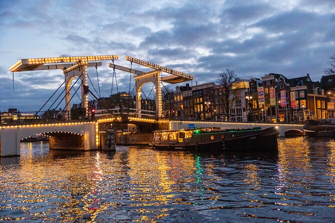 Amsterdam: Light Festival Open Boat - Unl. Drinks Option - Maritime Museum and the city’s seafaring past