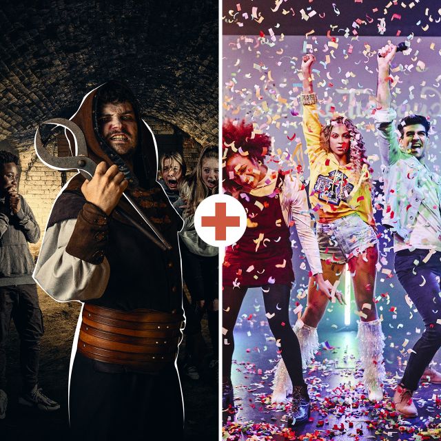 Amsterdam: Madame Tussauds & Amsterdam Dungeon Combo Ticket - Two Amsterdam attractions, two very different moods