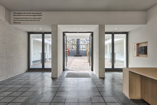Amsterdam National Holocaust Museum and Memorial Entry Ticket - What the 75-minute museum visit feels like
