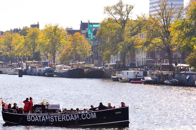 Amsterdam Open Boat Cruise in Old City Centre with Drinks Options - The Magere Brug and the old eastern center