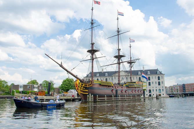 Amsterdam Open Boat Sightseeing Canal Cruise - Centraal Station and A’DAM LOOKOUT