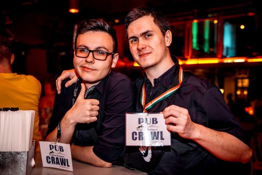 Amsterdam: Original Pub Crawl Party with VIP Entrance - The Waterhole Bar is the first real meeting point