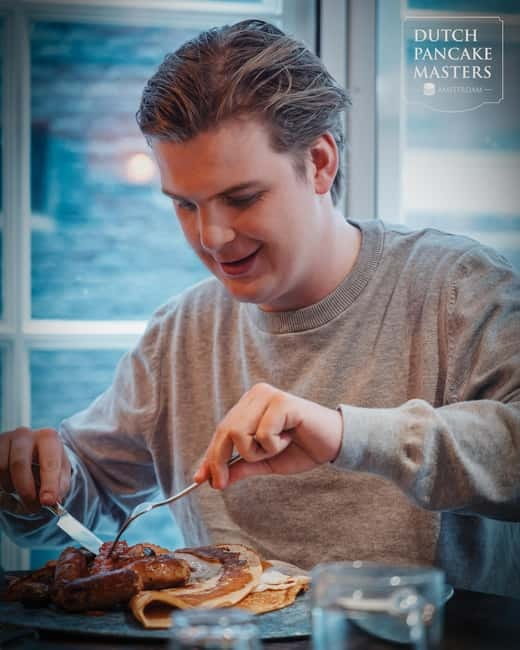 Amsterdam: Pancakes at Dutch Pancake Masters - What the $22 price includes