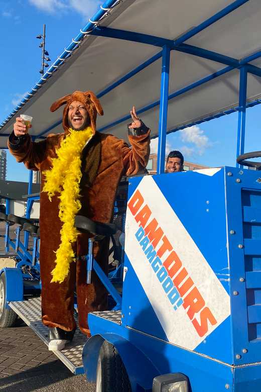 Amsterdam: Party Bike Tour with Beer - Timing, meeting point, and practical planning