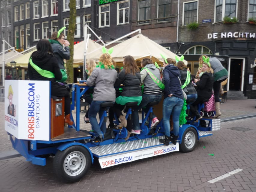 Amsterdam: Party Bike Tour with Beer - Who should book this beer bike?