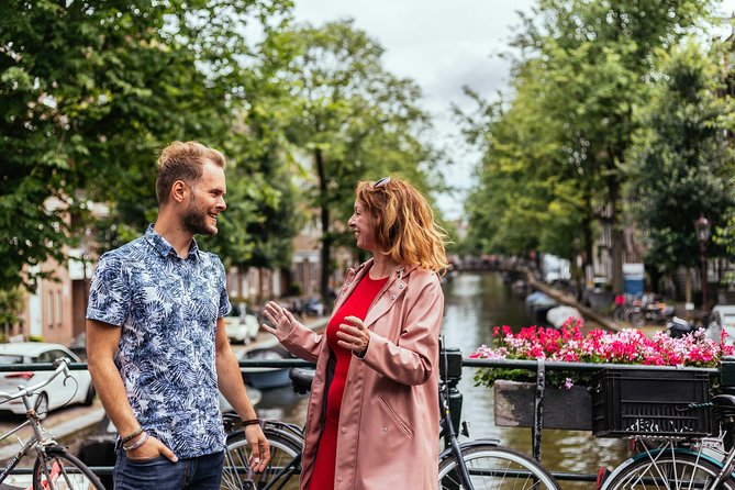 Amsterdam Private Tour: Highlights & Hidden Gems by Bike or Foot - The Flower Market and a taste of local food