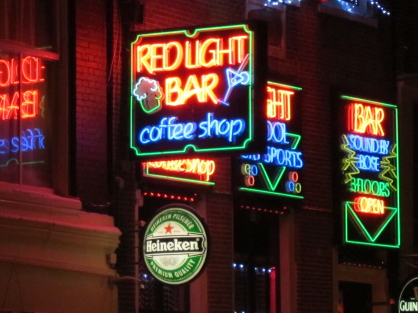 Amsterdam Red Light District and Old Town Walking Tour - Narrow streets, the former town hall, and small details