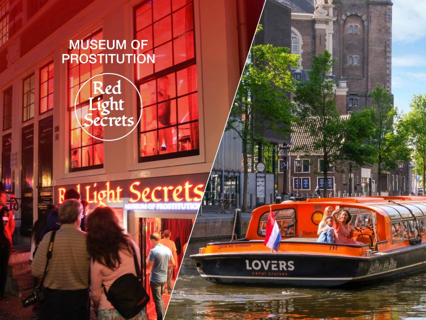 Amsterdam: Red Light Secrets Museum and 1-Hour Canal Cruise - Inside Red Light Secrets Museum