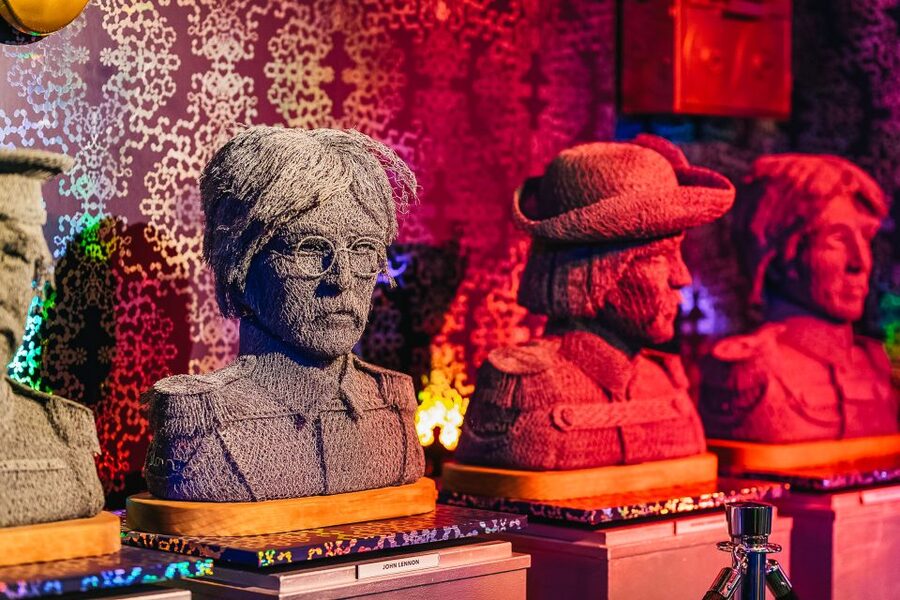 Amsterdam's Weirdest Museum: Believe It or Not! - The 7-meter robot and themed rooms
