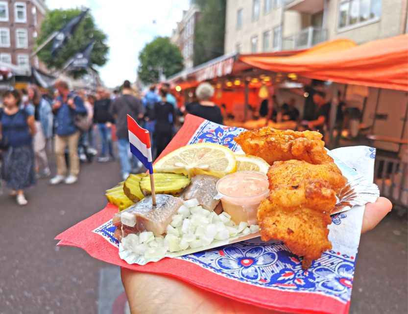 Amsterdam: Self-Guided Food Tour in De Pijp Neighbourhood - Finishing with fries and patatje oorlog