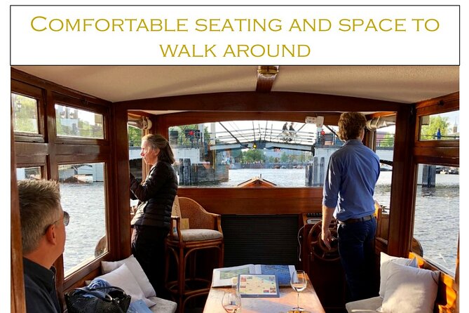 Amsterdam small-group canal cruise in 1920s saloon boat - Is $72 a fair price?