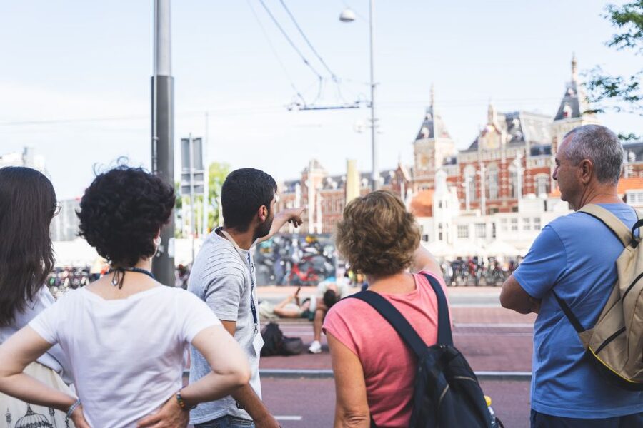 Amsterdam Small-Group Walking Tour - Beursplein and Dam Square: Amsterdam’s center of power