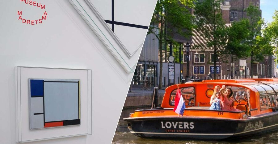 Amsterdam: Stedelijk Museum and 1-Hour Canal Cruise - Taking the one-hour canal cruise