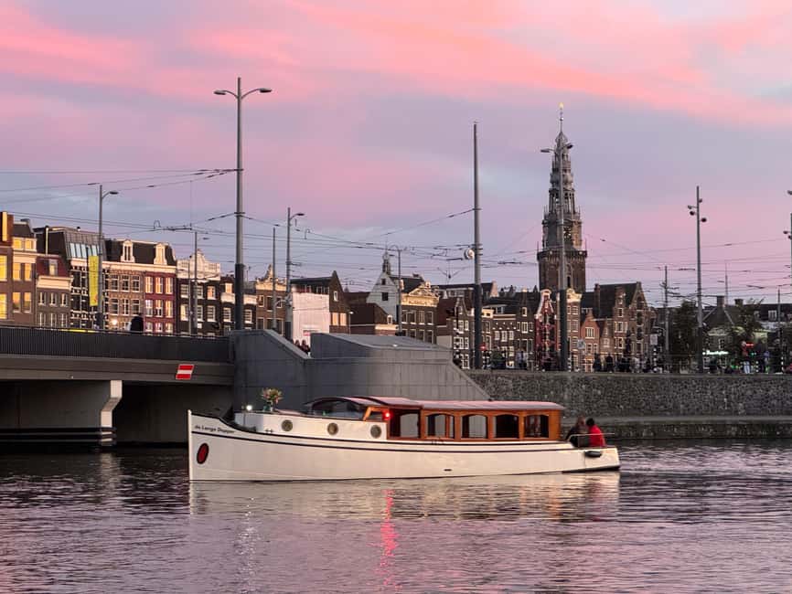 Amsterdam: The Bulldog Boat Smoke and Booze Cruise - Drinks, snacks, and smoking on board