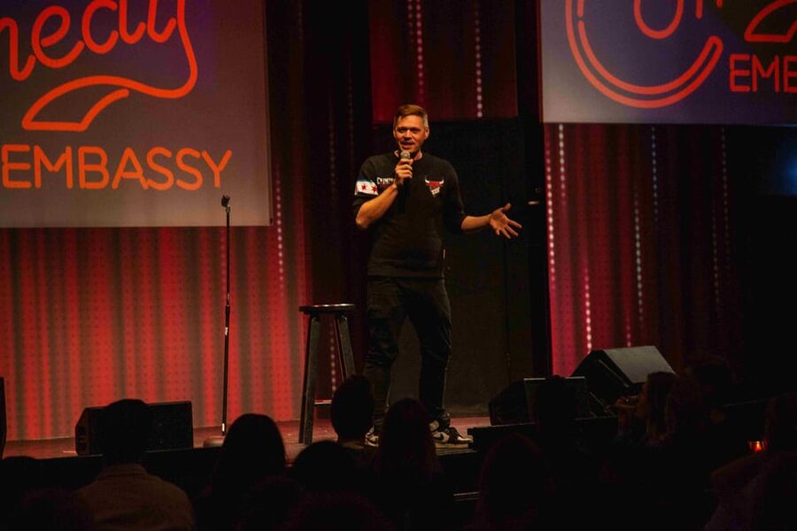 Amsterdam: The Comedy Embassy Stand-Up Show - Where to sit if you dislike audience attention