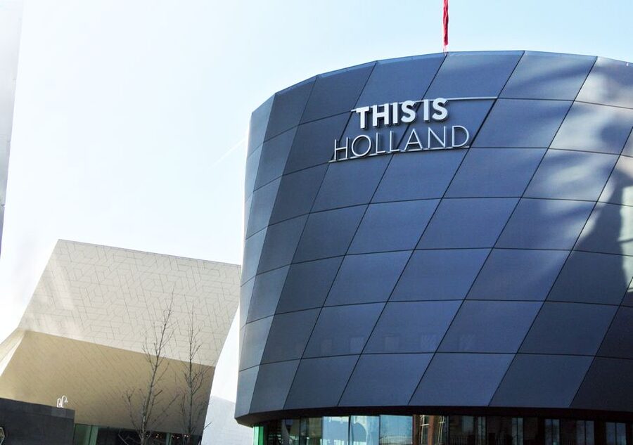 Amsterdam: This is Holland 5D Flight Experience Entry Ticket - Starting across the IJ from Amsterdam Central Station