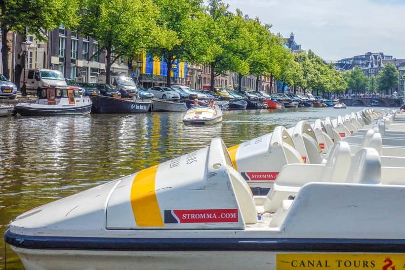 Amsterdam: Unique Pedal Boat Experience in the Canals - Starting beside the Rijksmuseum
