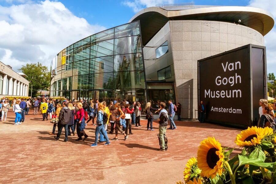Amsterdam Van Gogh Museum Guided Tour with Tickets Included - Meeting your guide at the Museumshop entrance