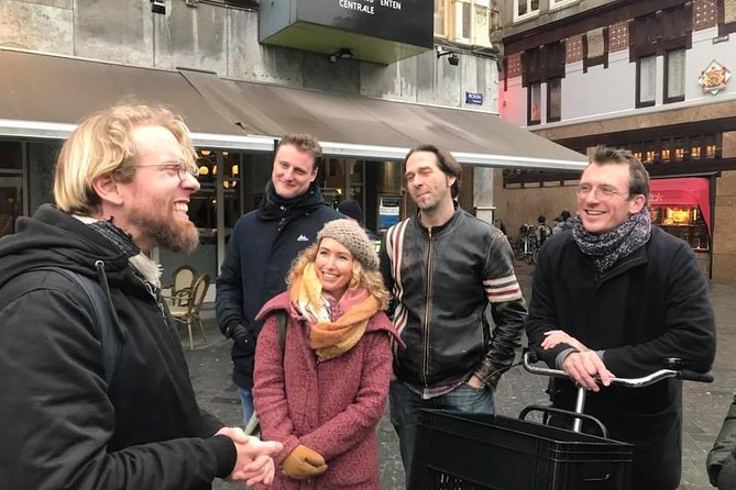 Amsterdam Walking Tour with a local comedian as guide - Damstraat and the symbols of Amsterdam
