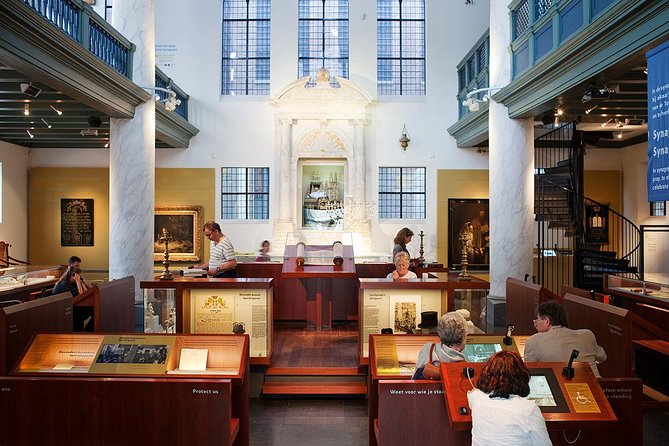 Anne Frank Walking Tour Amsterdam Including Jewish Cultural Quarter - Pause at Hollandsche Schouwburg