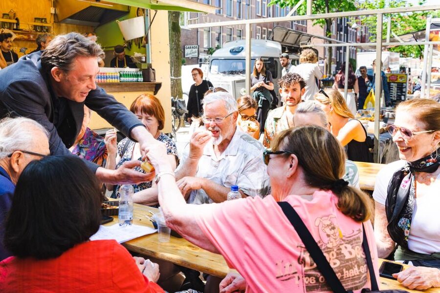 Boutique Dutch Food & History Tour with up to 8 guests only - Sunday and Monday: sausage, shrimp croquettes, and Indonesian sweets