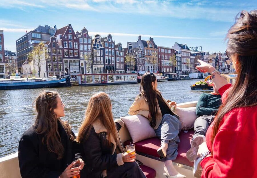 CHEESE AND DRINKS TOUR: A TASTE OF AMSTERDAM ON THE CANALS - Cheese, drinks, and canals for $36