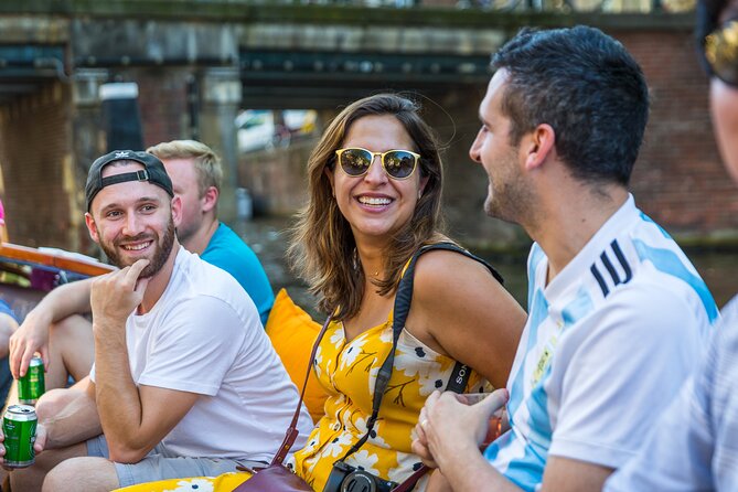 Classic Salonboat Tour in Amsterdam Including Cheese and Wine - Cheese, wine, beer, and the onboard atmosphere