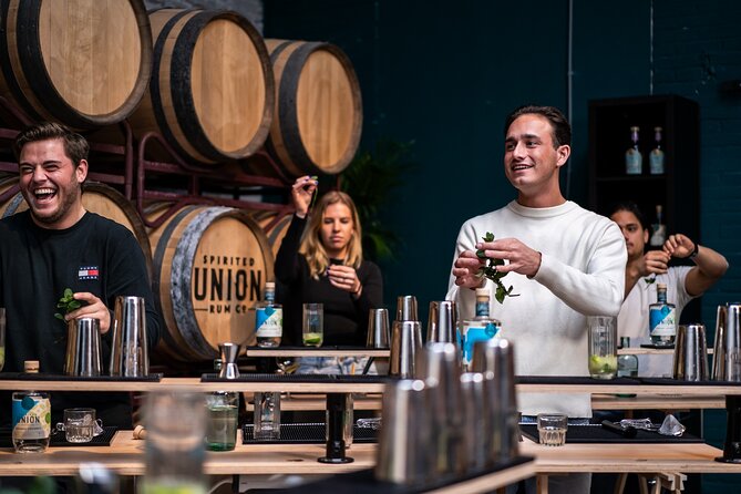 Cocktail workshop @ Spirited Union Rum Co. (Amsterdam) - Who will enjoy this most?