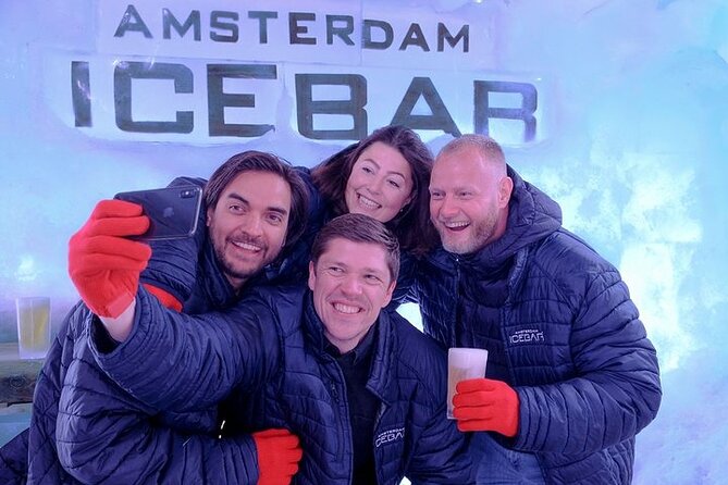 Combo Ticket: Xtracold Icebar Amsterdam and 1-Hour Canal Cruise - Entering Xtracold Icebar at minus 10°C