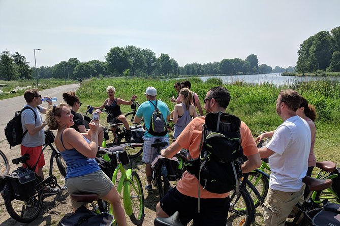 Countryside Bike Tour from Amsterdam: Cheese, Clogs & a Windmill - Crossing the IJ into Waterland