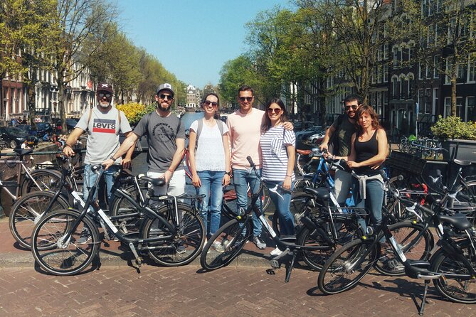 Daily group bike tour in Spanish. - Anne Frank House from the outside