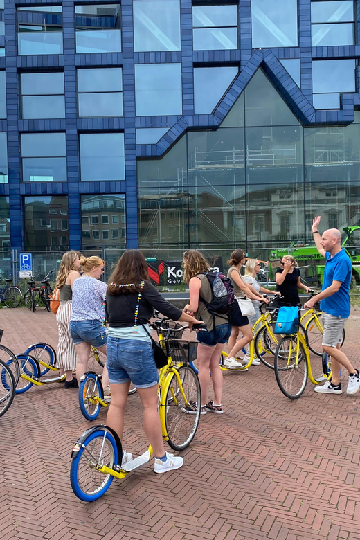Delft - Step/scootertour in and around the city - Key points at a glance
