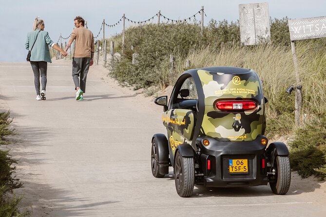 Drive it yourself electric Dune and Beach GPS audio tour - Noordwijk lighthouse and the seaside avenue