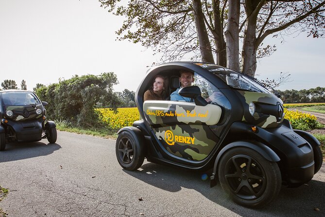 Drive it yourself electric Dune & Summer Flower GPS audio tour - The GPS route is useful, but not infallible