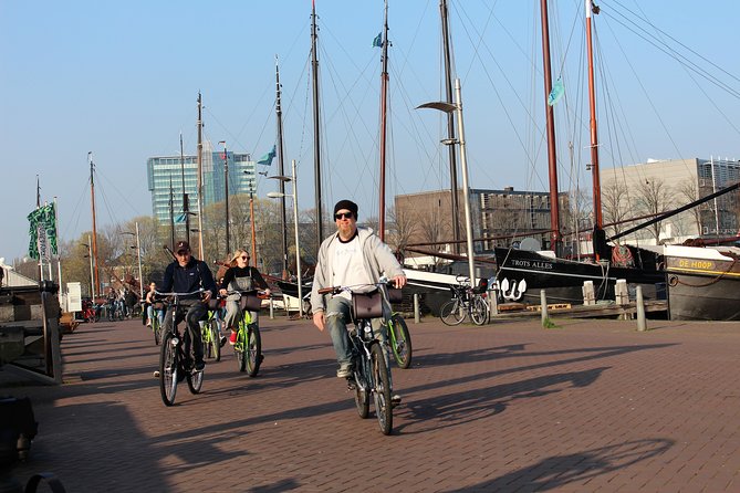 E-Bike Tour, Amsterdam's Highlights and Hidden Gems - Anne Frank House from across the canal