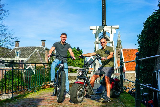 E-scooter rental Volendam - Countryside of Amsterdam - Edam in about one hour