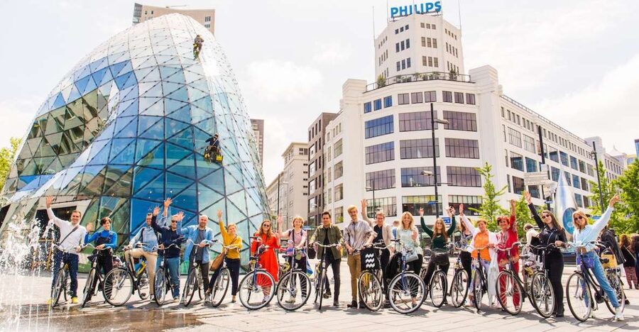Eindhoven: Private Guide for a Bike Tour - Strijp-S, where factory space meets new design