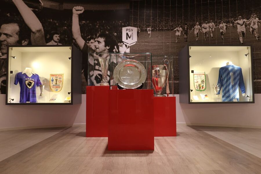 Eindhoven: PSV Stadium Museum Entry Ticket - Family Features at Phoxy Stadium