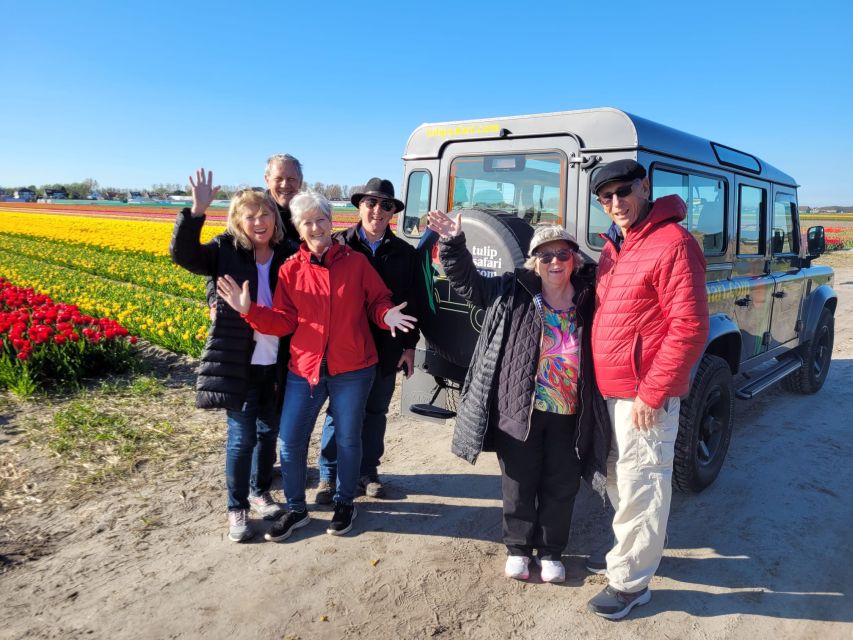 Enjoy the tulip fields in a Landrover with a local guide! - FAQ