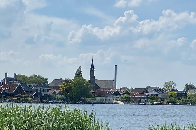 Escape Amsterdam: E-Bike to Zaanse Schans Windmills & Zaandam - Zaandam and the architecture around the Blue House